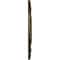 Ekena Millwork Spring Leaf Ceiling Medallion (Canopies up to 5 5/8"), 19 7/8"OD x 3 5/8"ID x 1 1/4"P, Green Gold CM19SPGGS - alternate 2